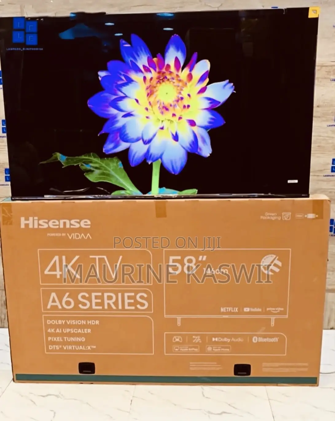 Hisense 58” Smart Uhd Smart Tv 58a6