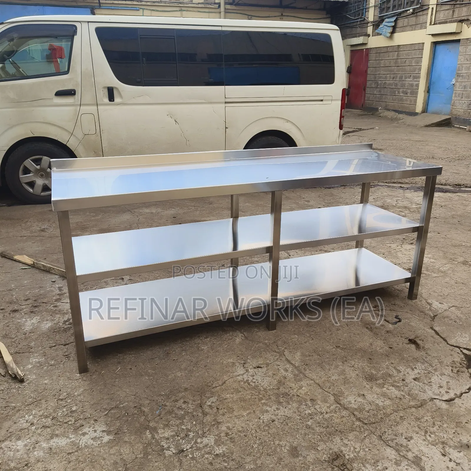 Stainless Steel Tables Items - Fabrications Installation