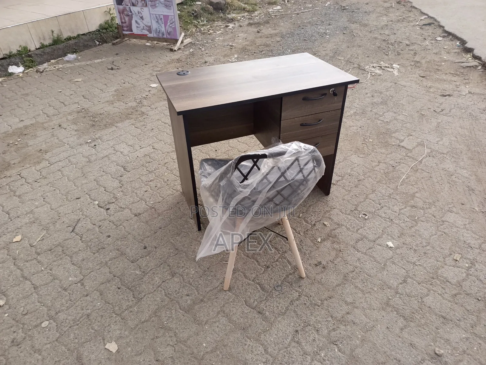 Office Desk and Eames Chair