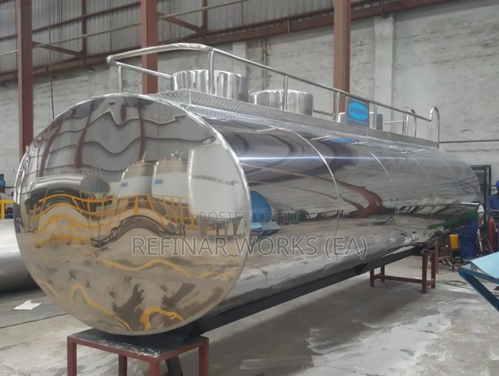 Fabrication Installation of Stainless Steel Water Tankers