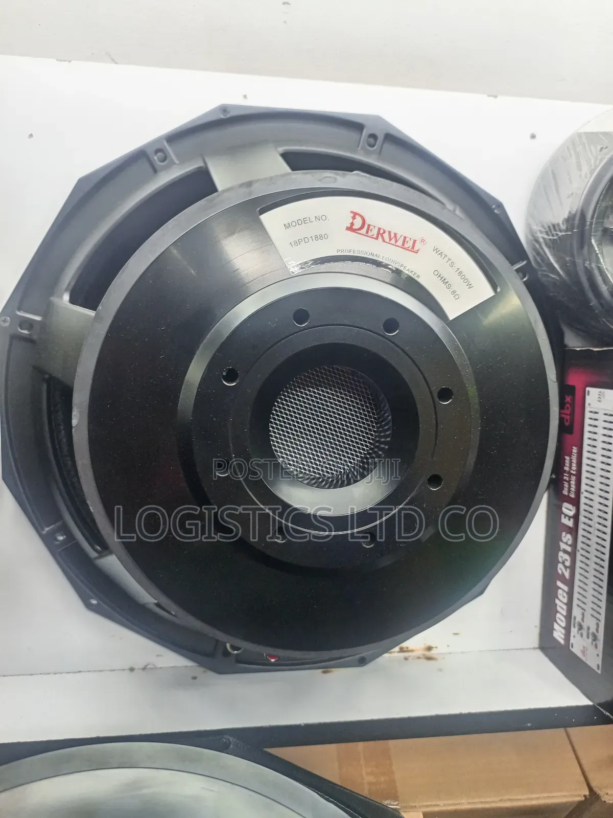 Derwel 18pd1880 1800watts Bass Speaker