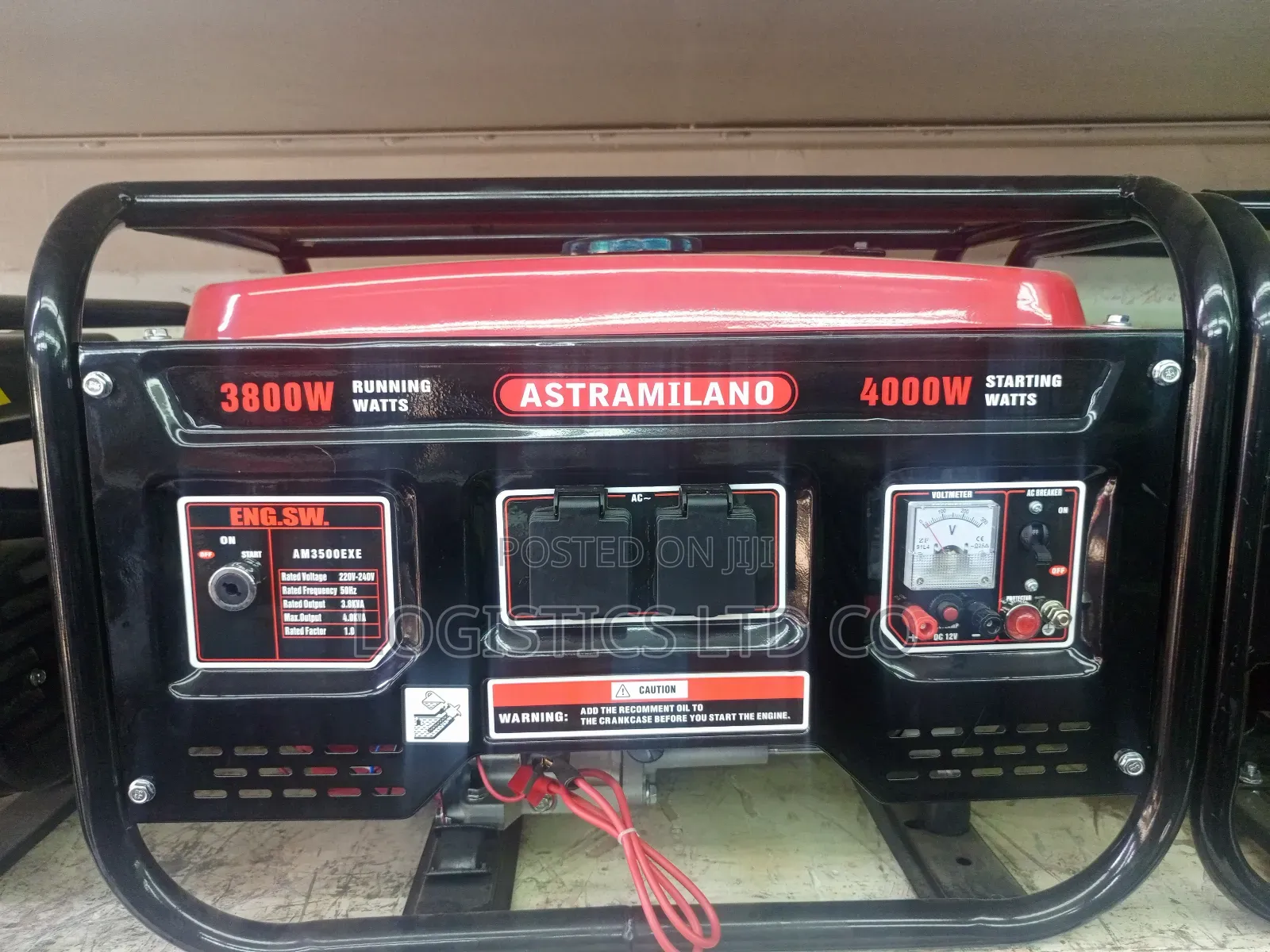 Astramilano 3000w-4kva-4000watts Keystart Gasoline Generator