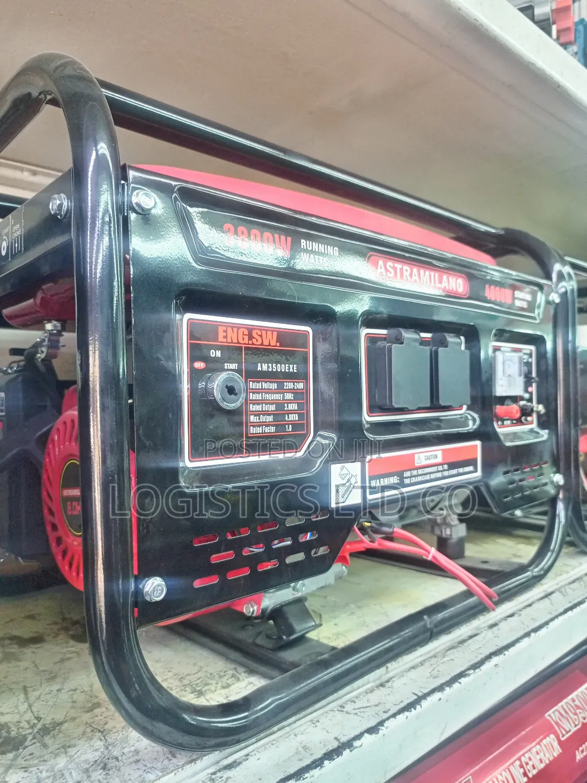 Astramilano 3000w-4kva-4000watts Keystart Gasoline Generator