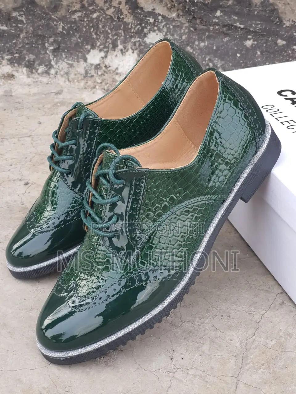 Elegant Ladies Carvelar Brogues:#37-42