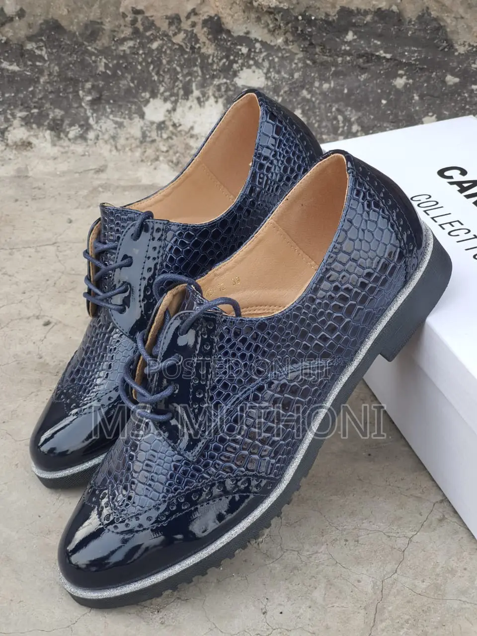 Elegant Ladies Carvelar Brogues:#37-42
