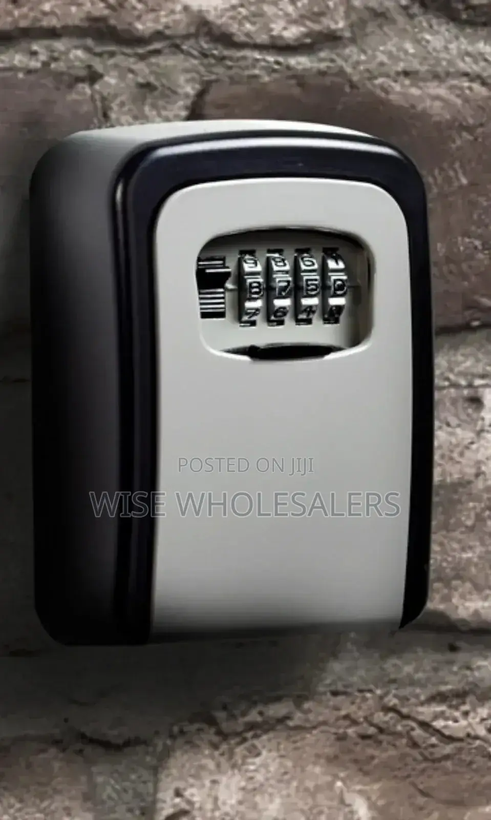 Smart Password Wall Safe 4 Digit Box Key°°°••°°