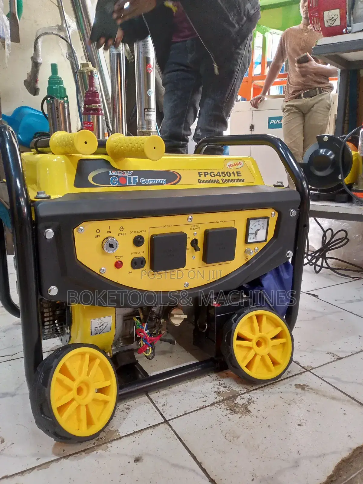 Lenhard Golf Germany 4.5KW Gasolina Generator