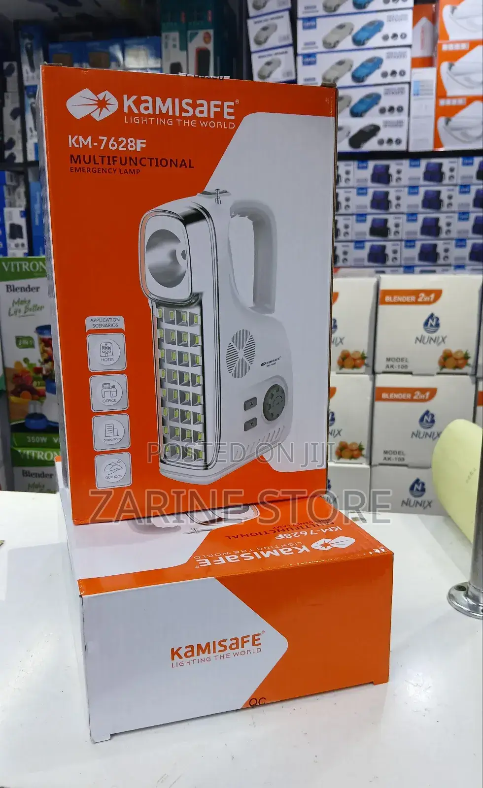 Kamisafe Light Km-7628f Radio Multifunctional Lamp