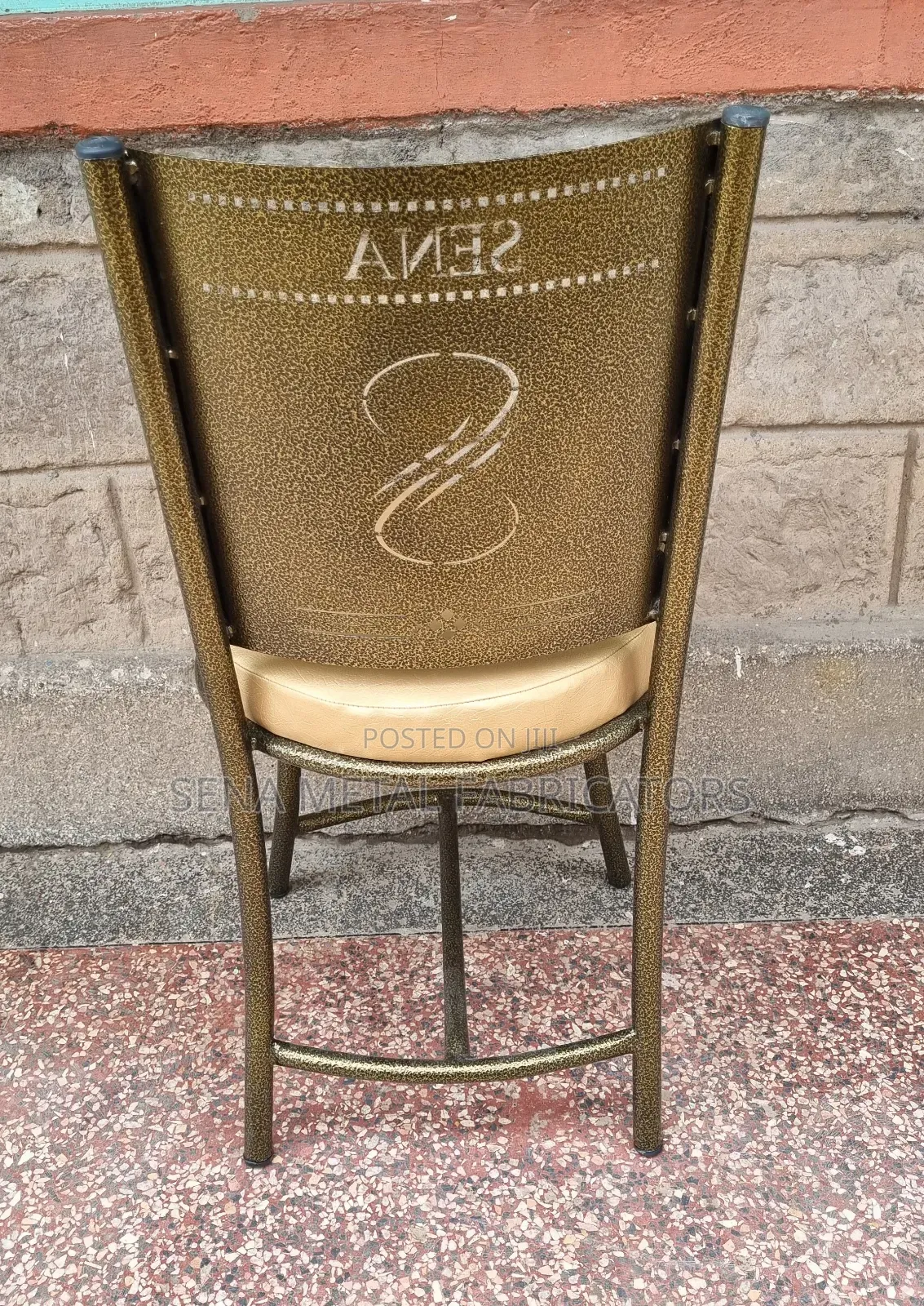 Antique Restaurant Chairs or Hotels With Labels.