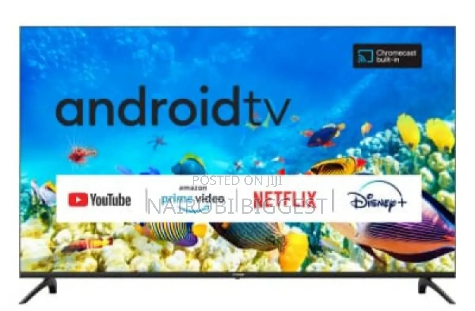 Wk 43" Android Smart Frameless Television