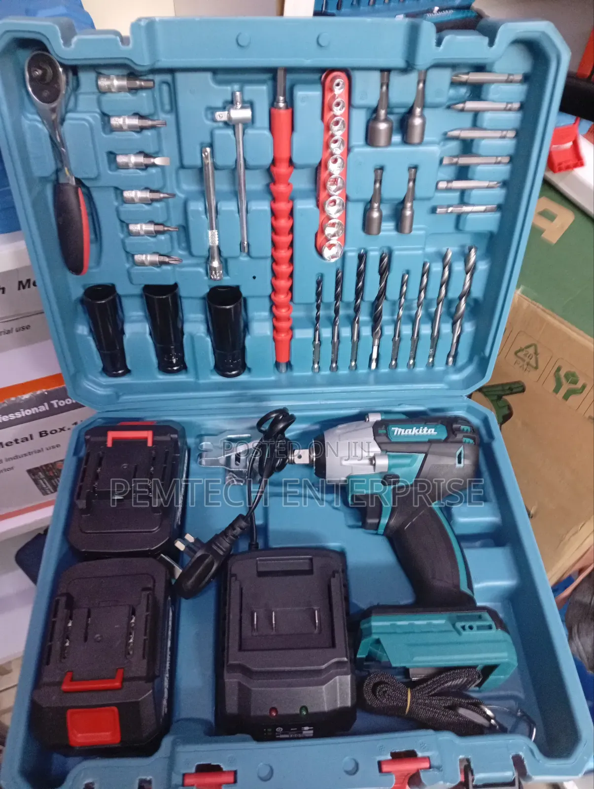 198v Makita Impact Wrench Set