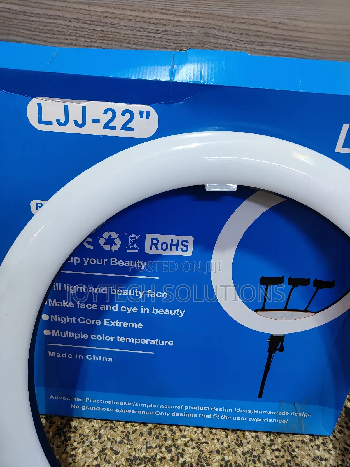 New LJJ - 22 Inches" Ringlight With 2.1 Tripod Stand.I