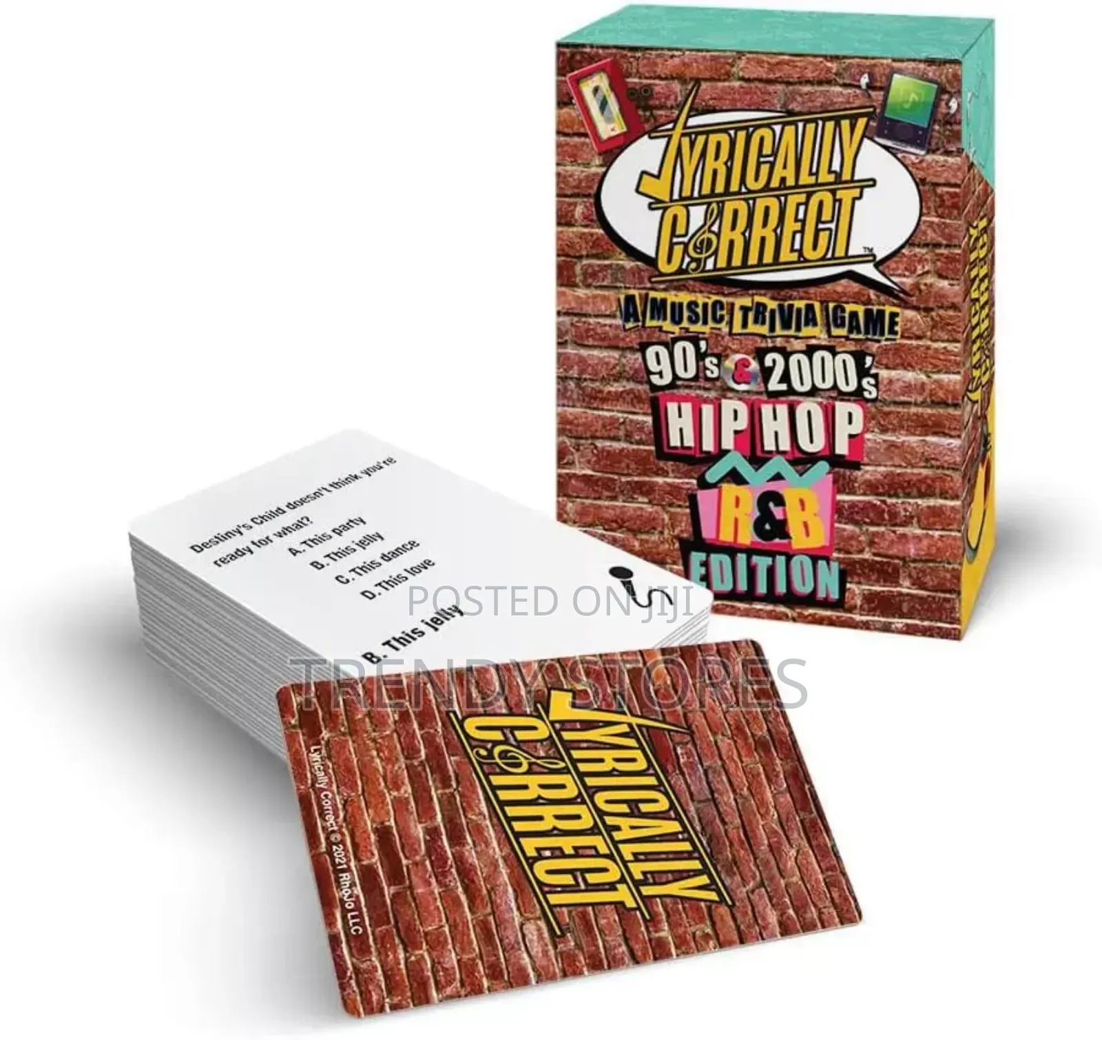 Lyrically Correct Card Game