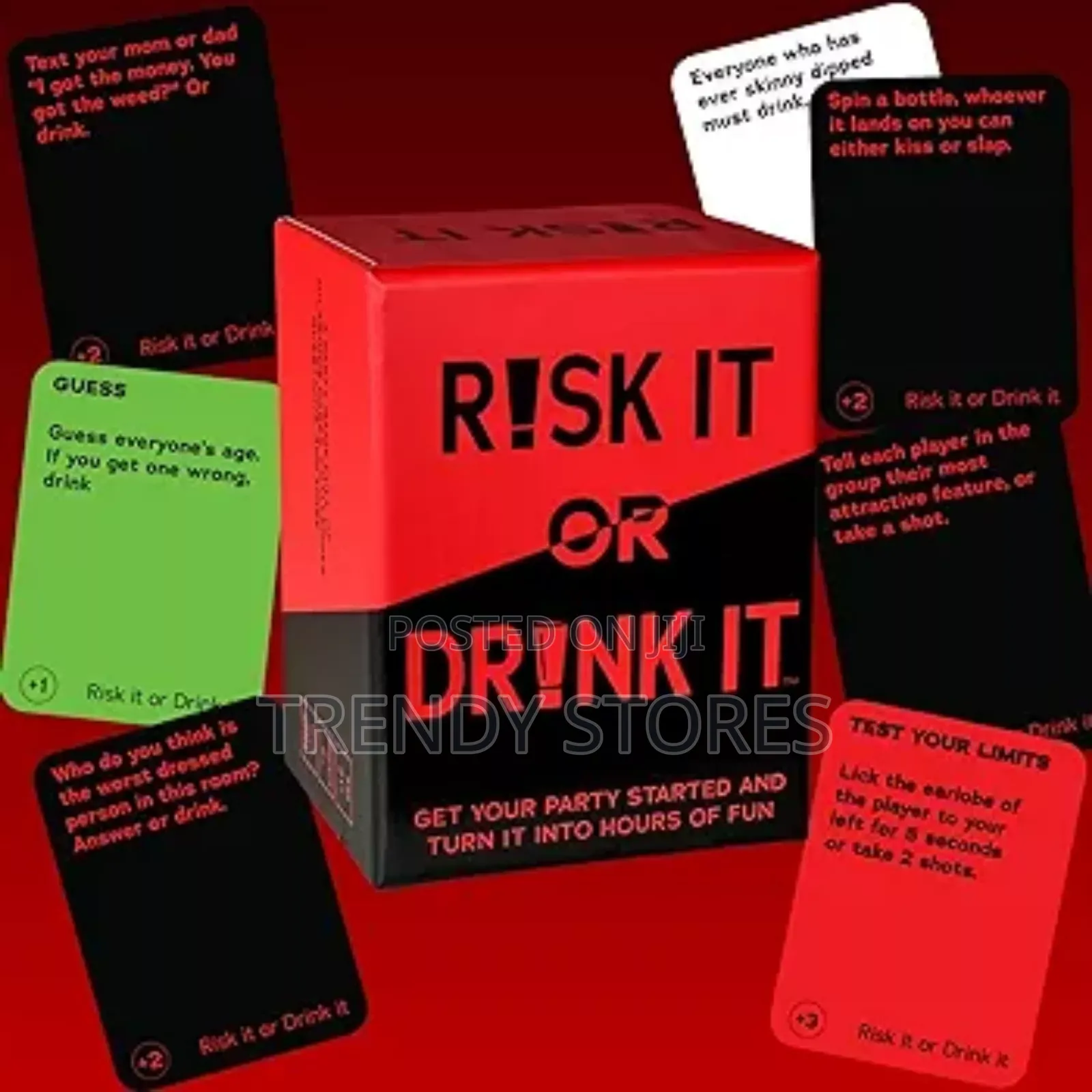 Risk It or Drink It Card Game