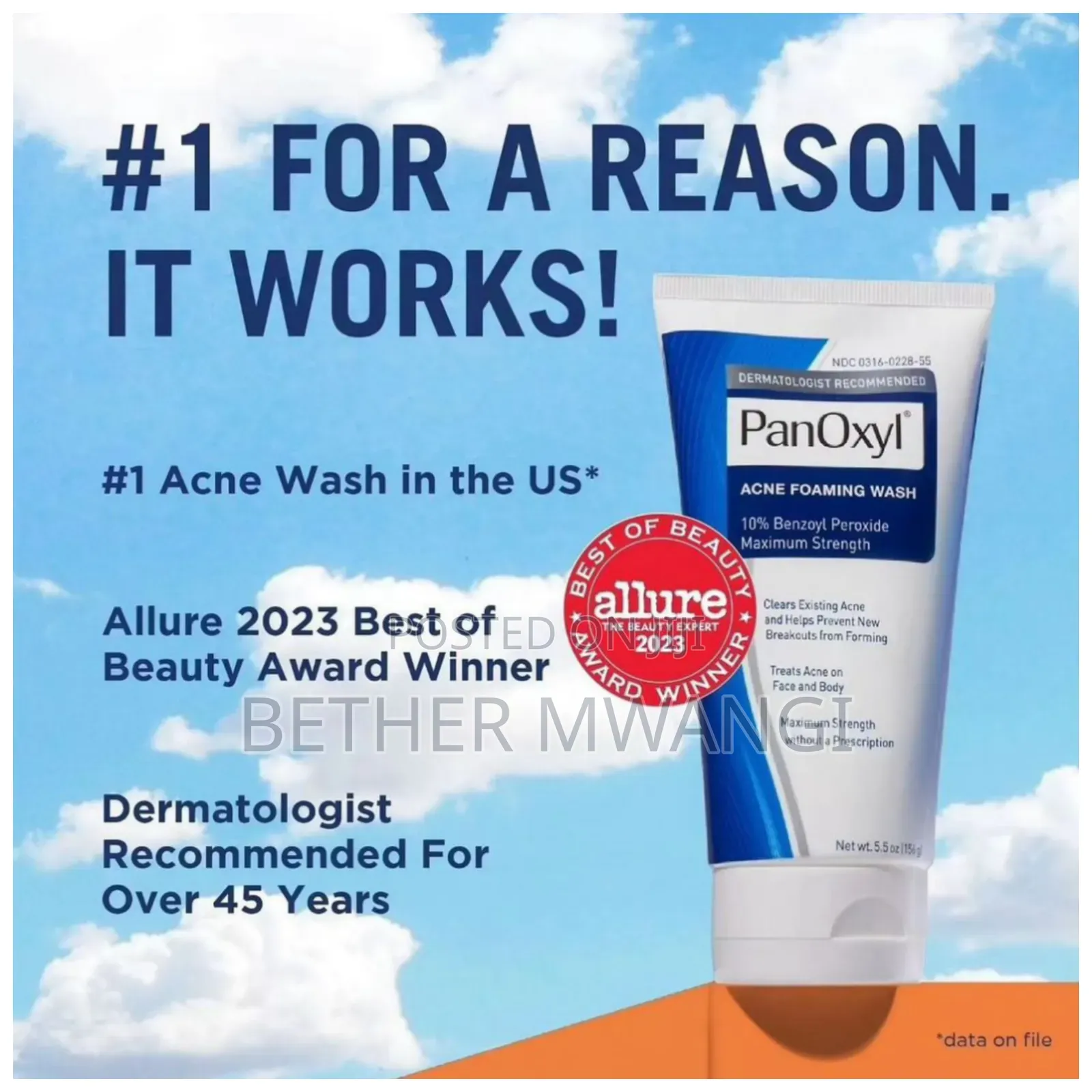 Panoxyl Acne Foaming Wash