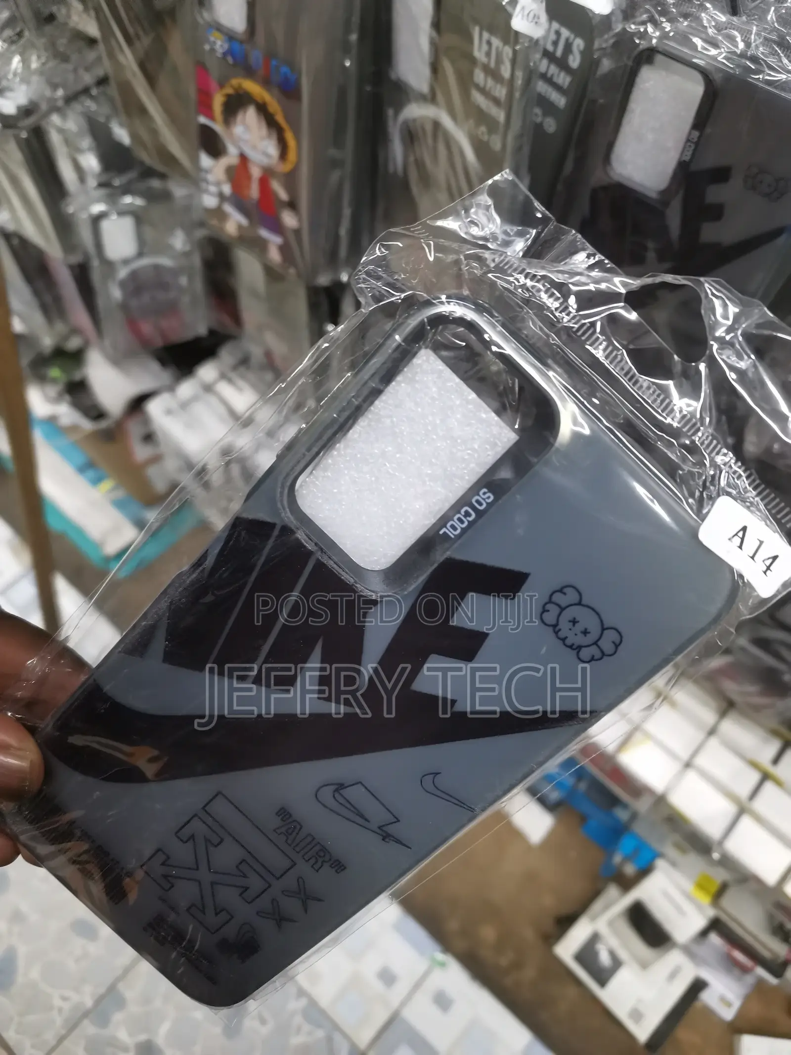 Tinted Nike iPhone Case for Samsung A14 Case