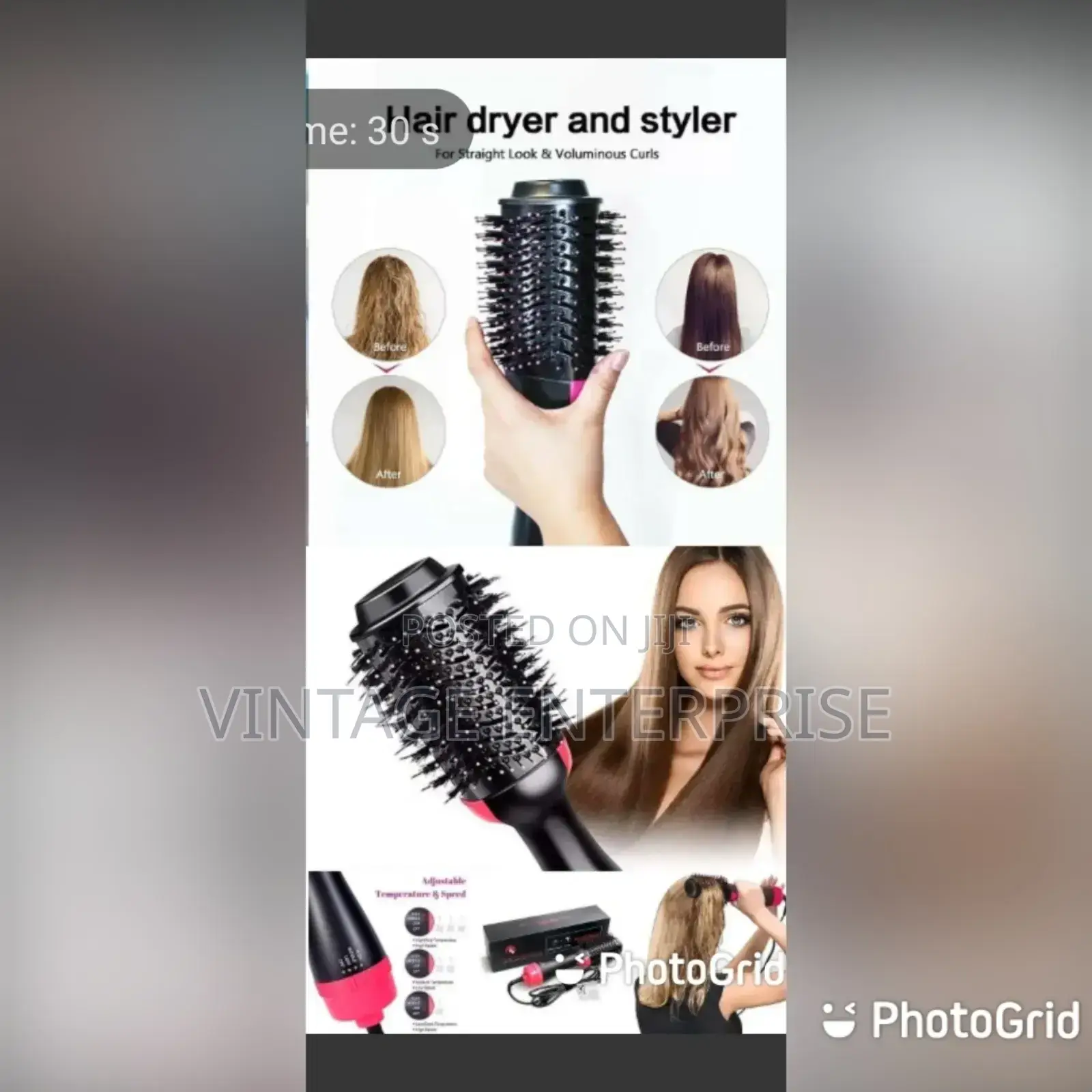 Electric Hair Dryer , Hair Straightener Curler