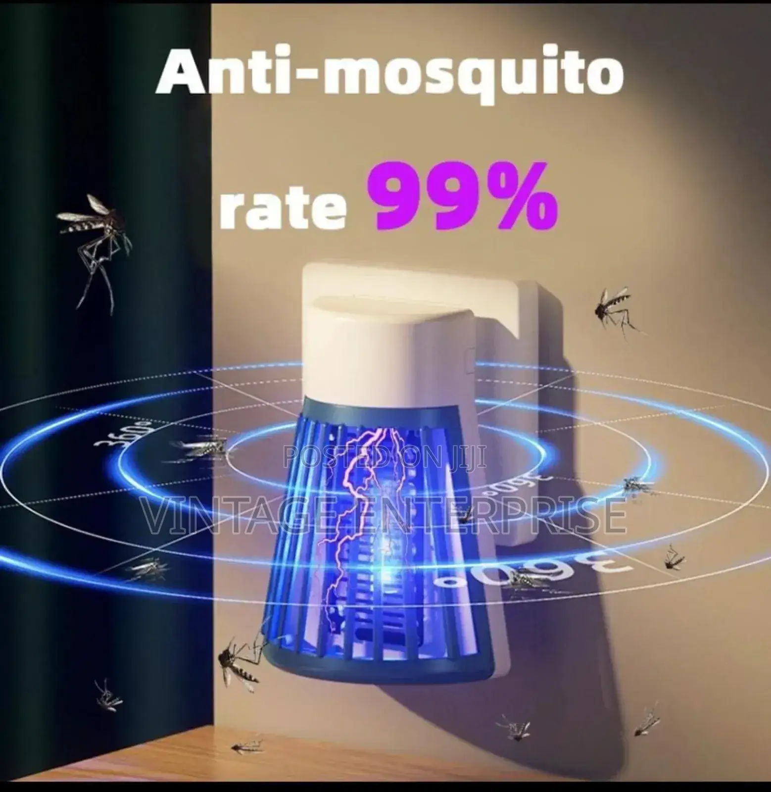 Effective Mosquito Repellent Killer Lamp Wall Mounted