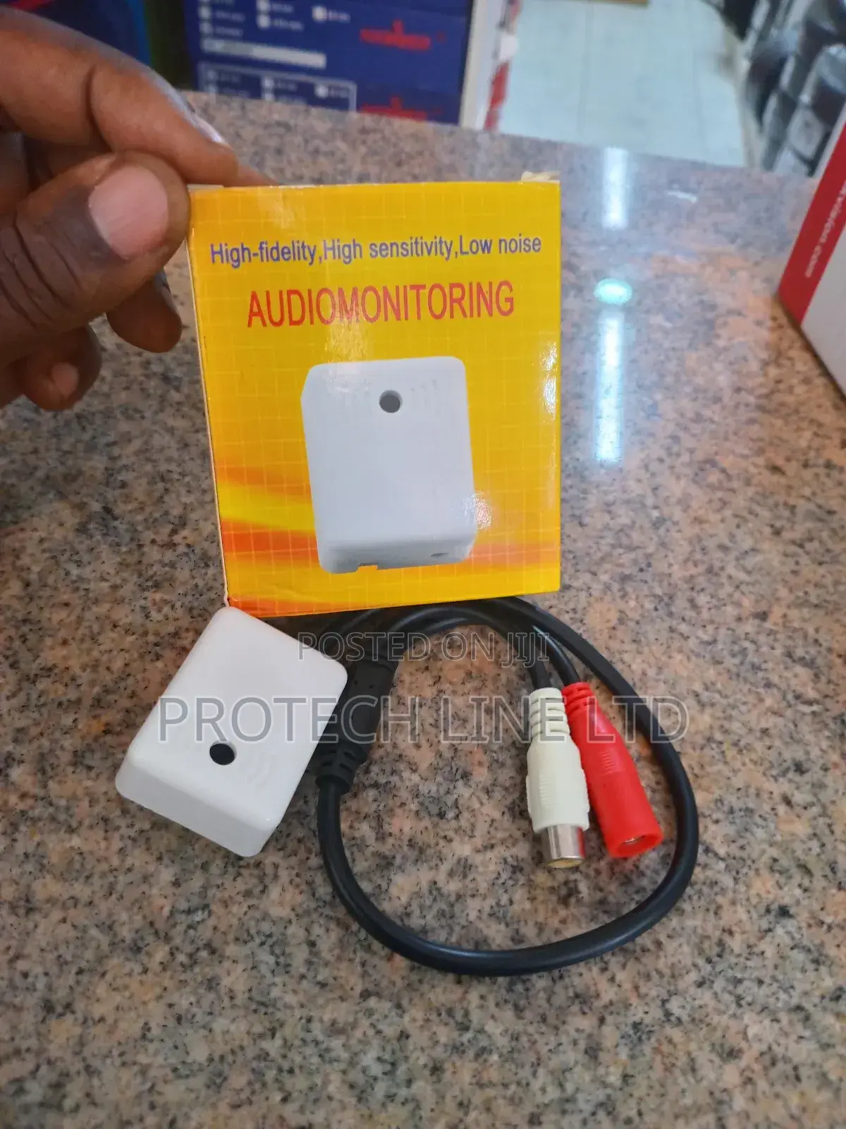 CCTV Camera Microphone Audio / Sound Monitor