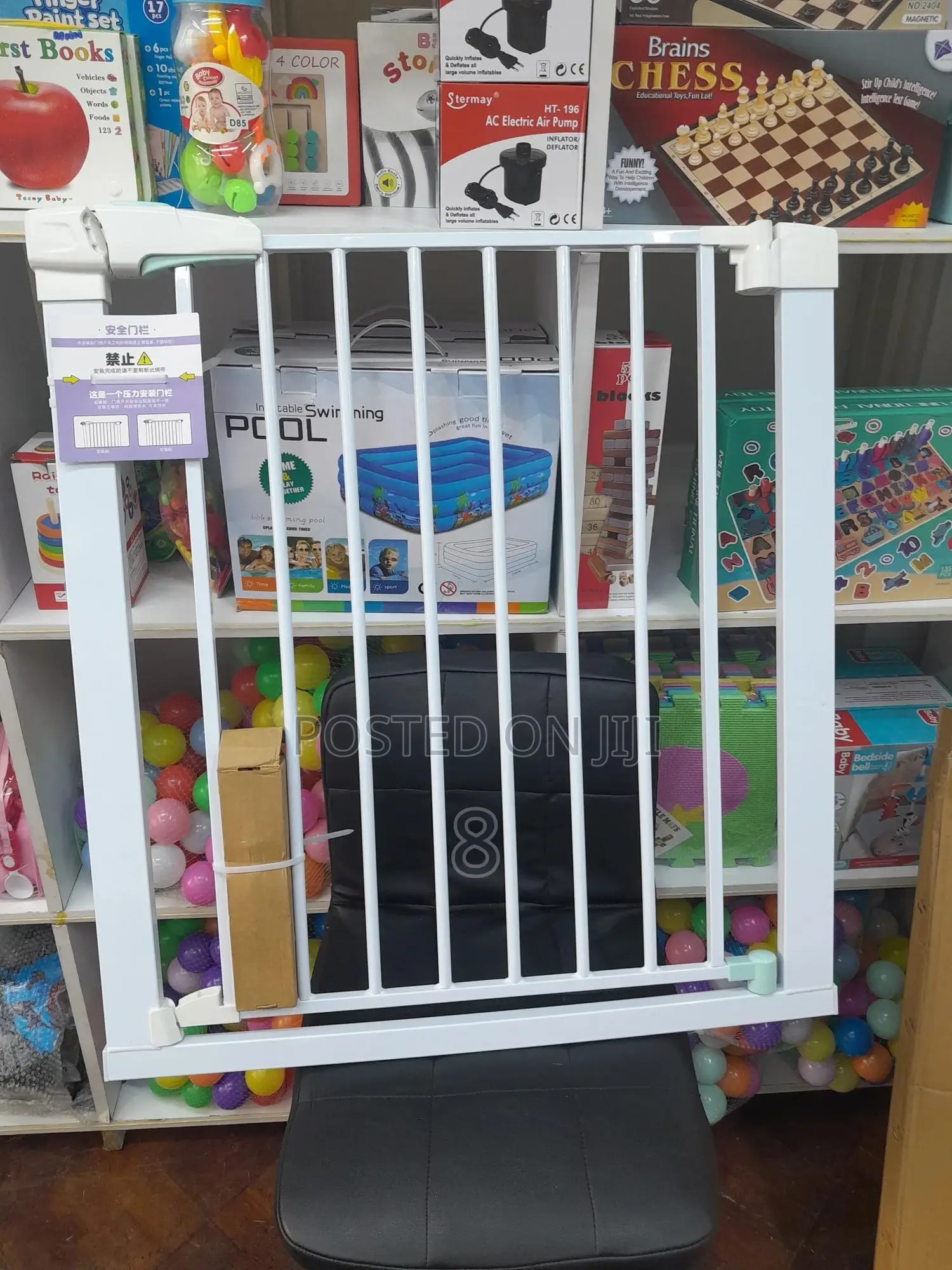 Sturdy Baby Gate for Stairs Doorways – Safety First
