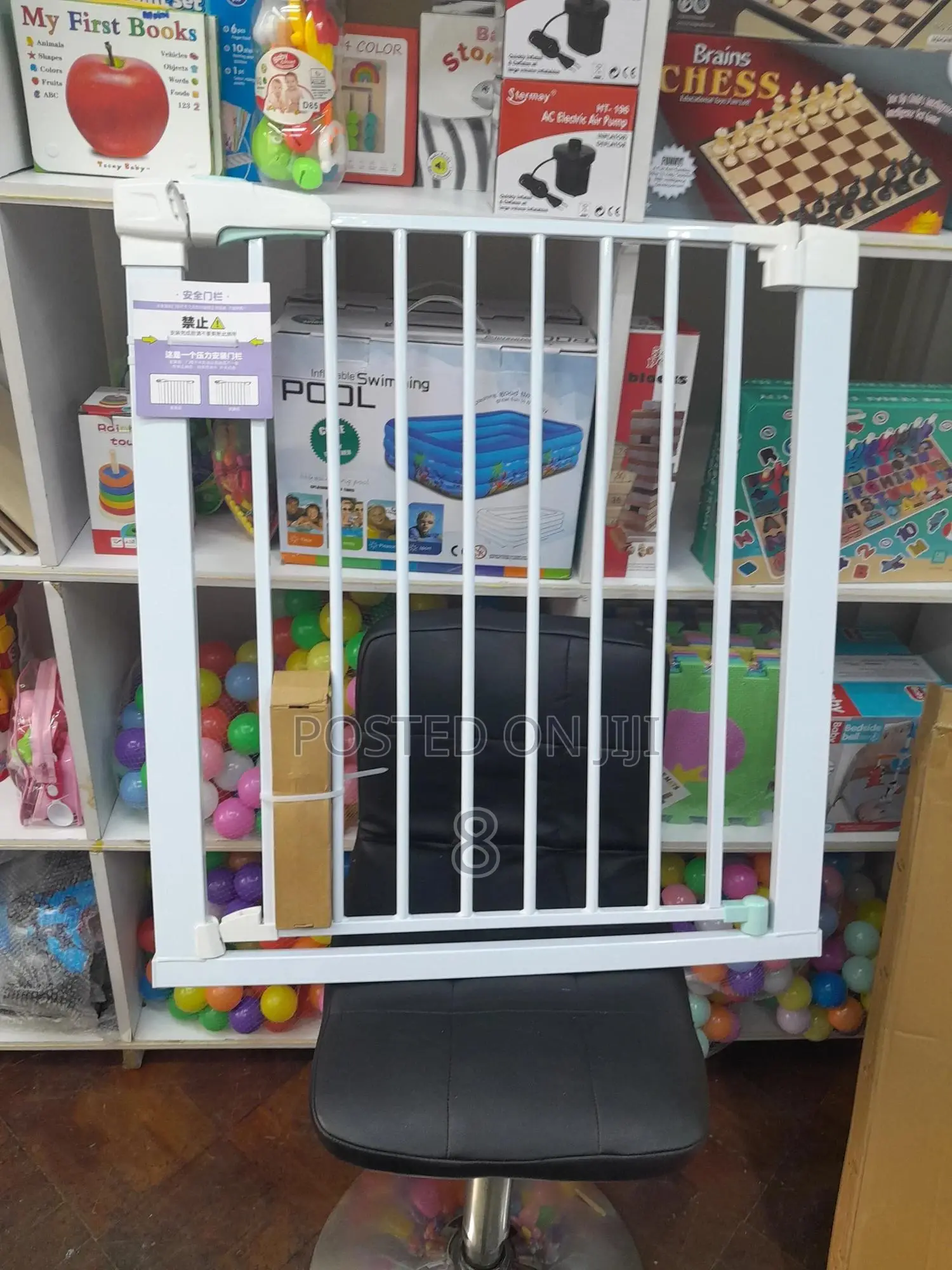 Sturdy Baby Gate for Stairs Doorways – Safety First