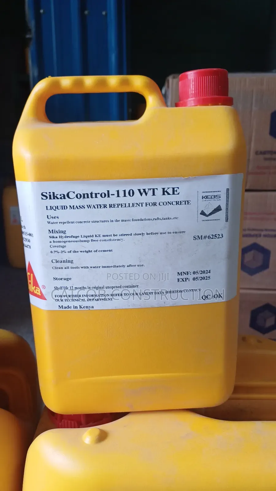 Advanced Waterproofing Admixture for Concrete Structures