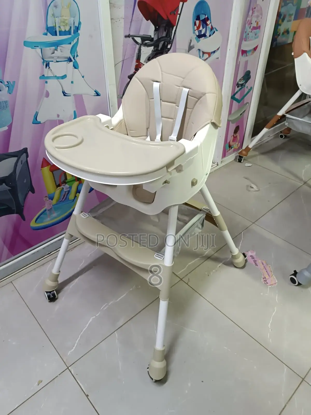 Ergonomic Baby Feeding High Chair – Safe and Stylish