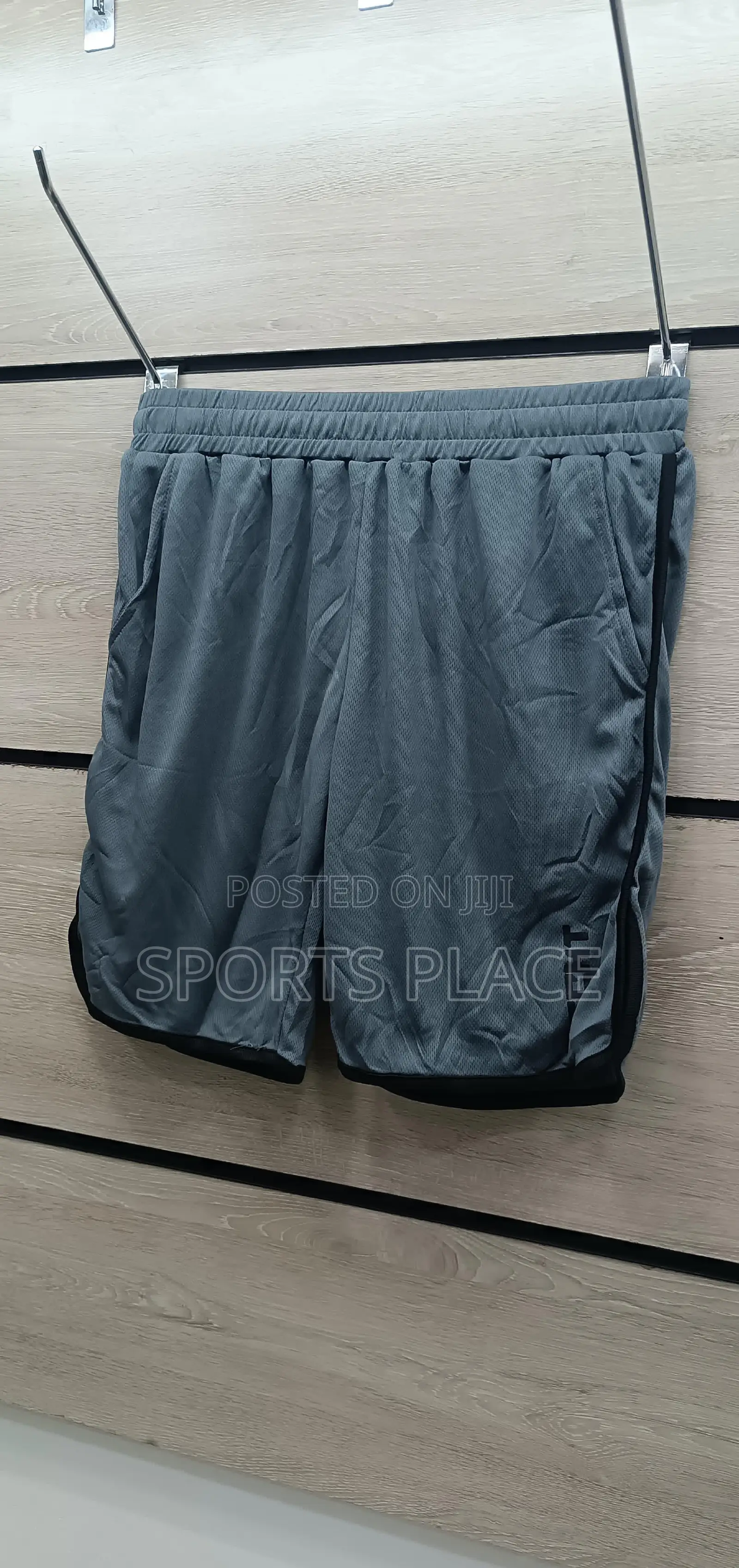Men's Casual Plain Mesh Shorts Gym Workout Fitness Wear