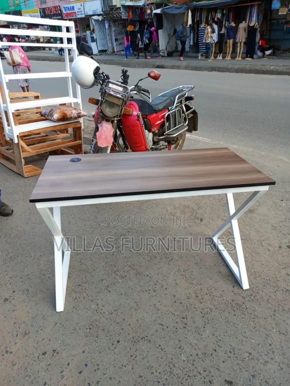 Metallic Home Study Table
