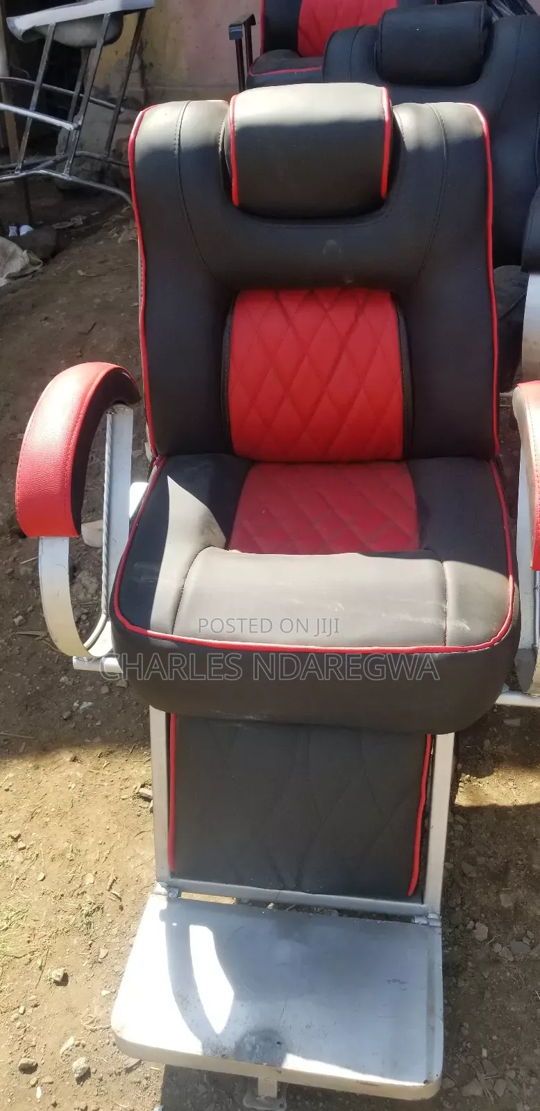 Salon Hairdressing Barber Chair Back Cover Hair Plastic PVC