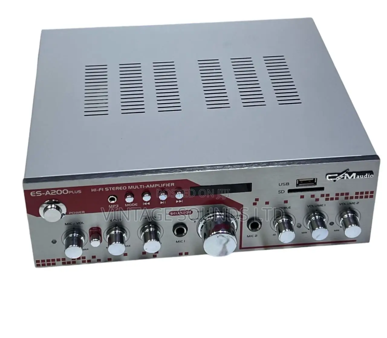 C Maudio Es-A200 PLUS Karaoke Amplifier W/Usb Bt