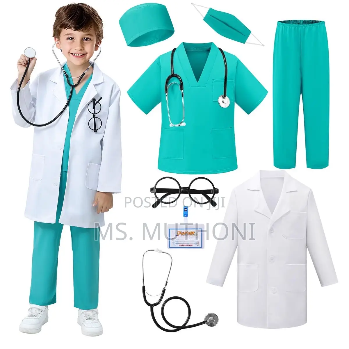 Doctors Pretend Play Kit /Costume