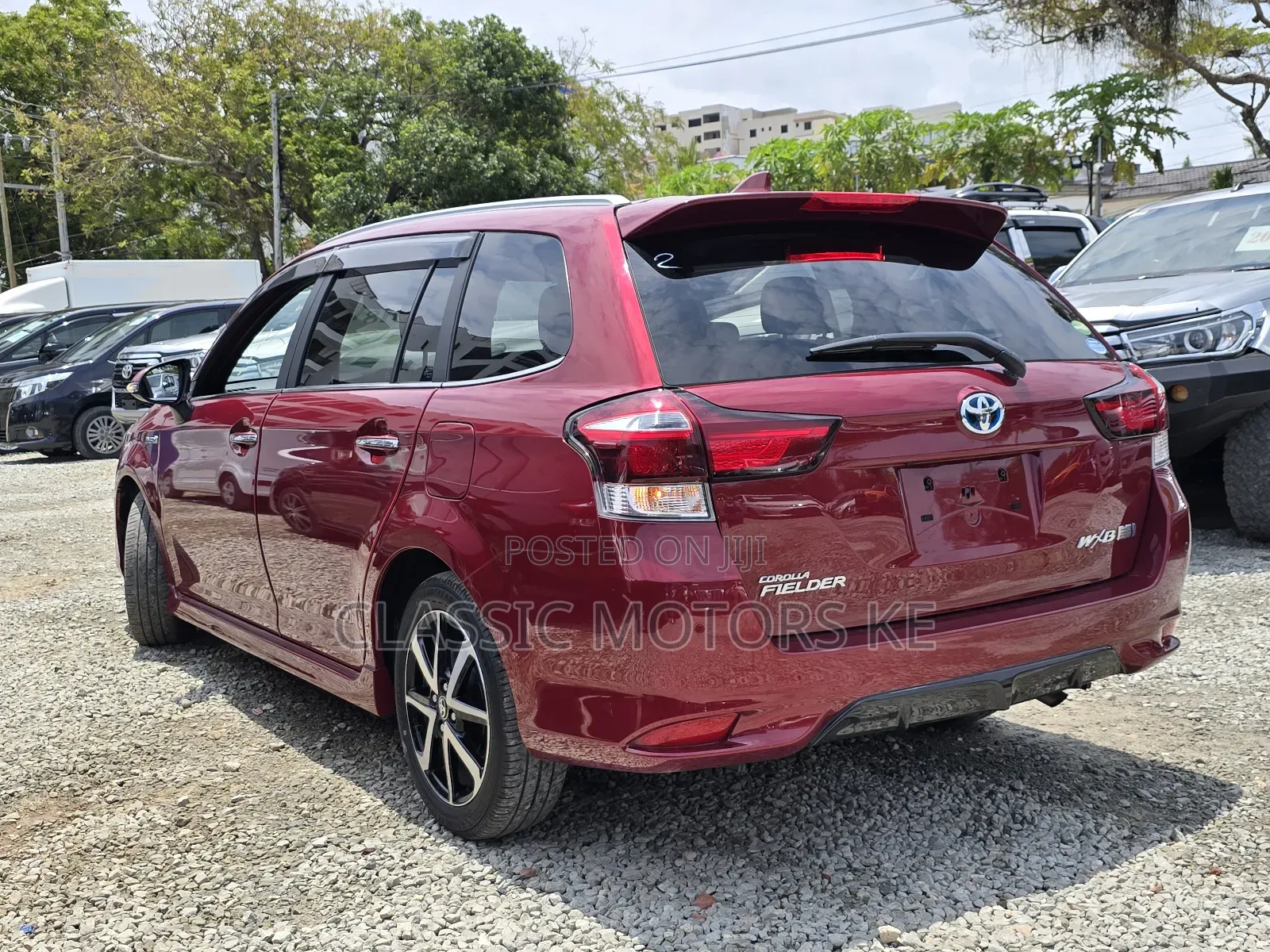 Toyota Corolla Fielder 2018 Burgundy