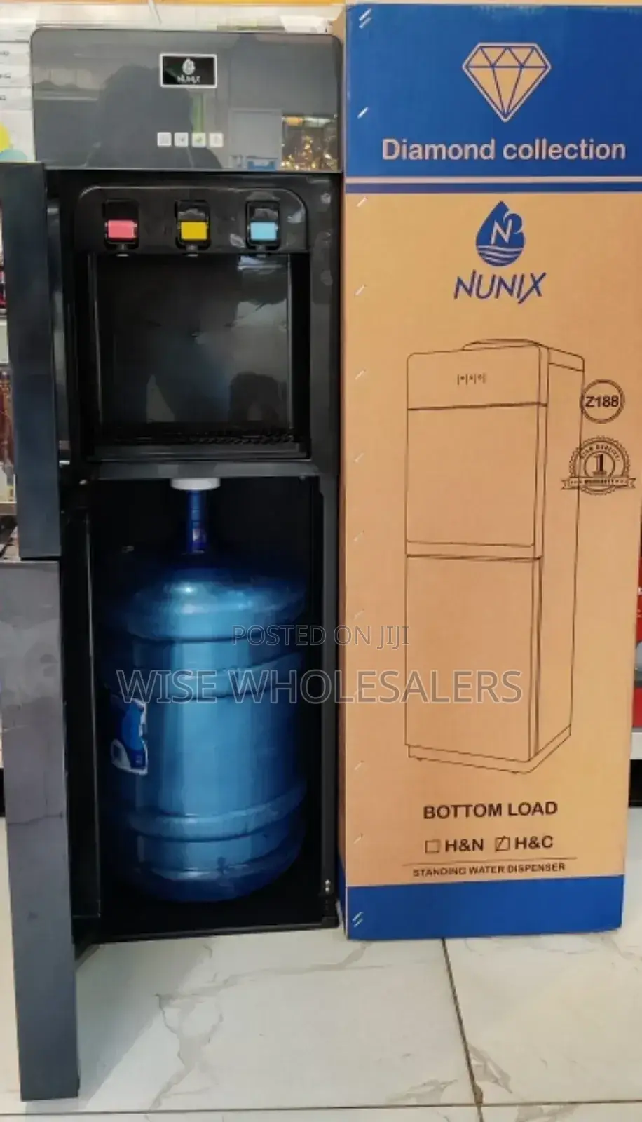 Nunix Hot And Cold Bottom Load Dispenser Z188c°..