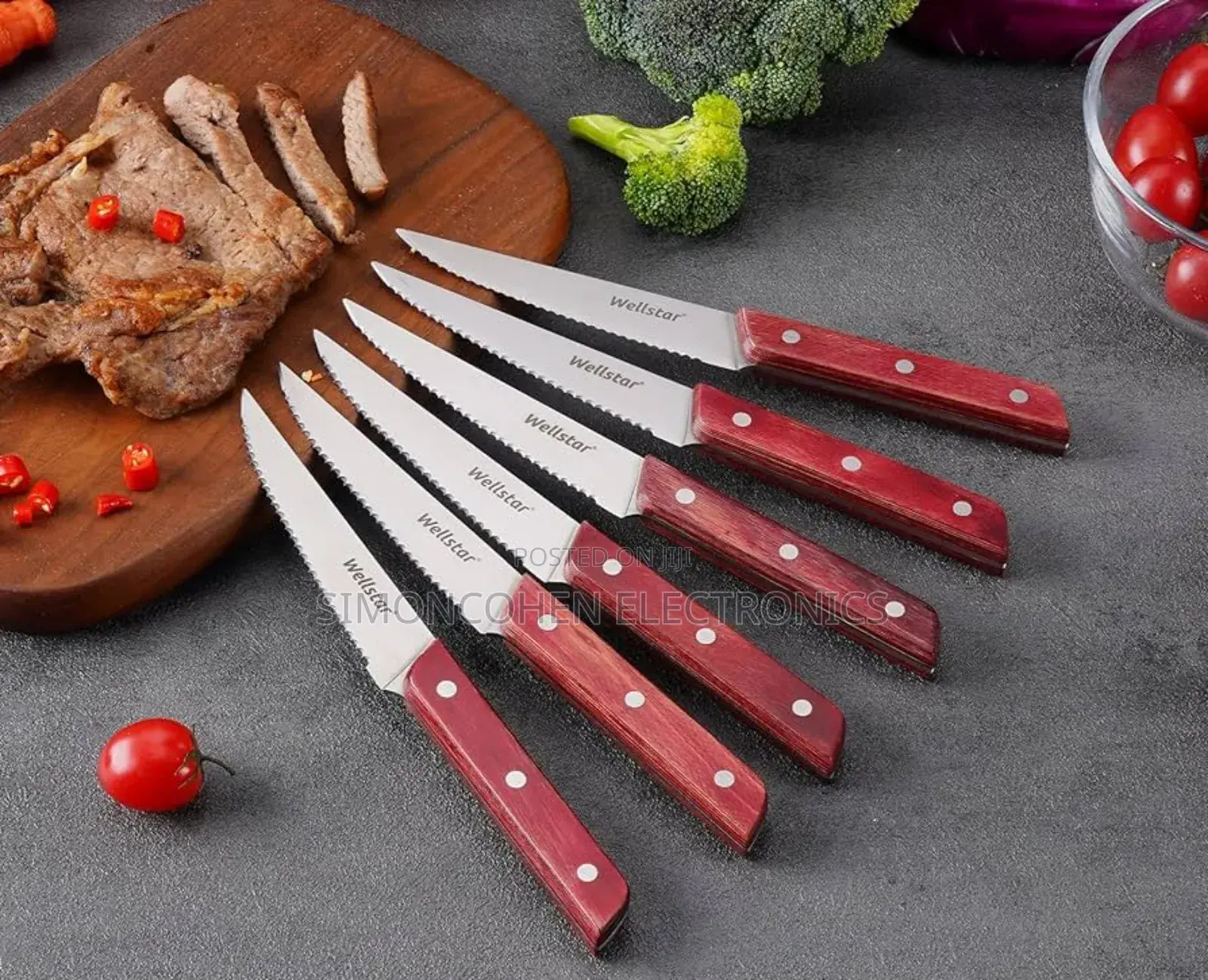 High Quality Steak Knife With Wooden Handle