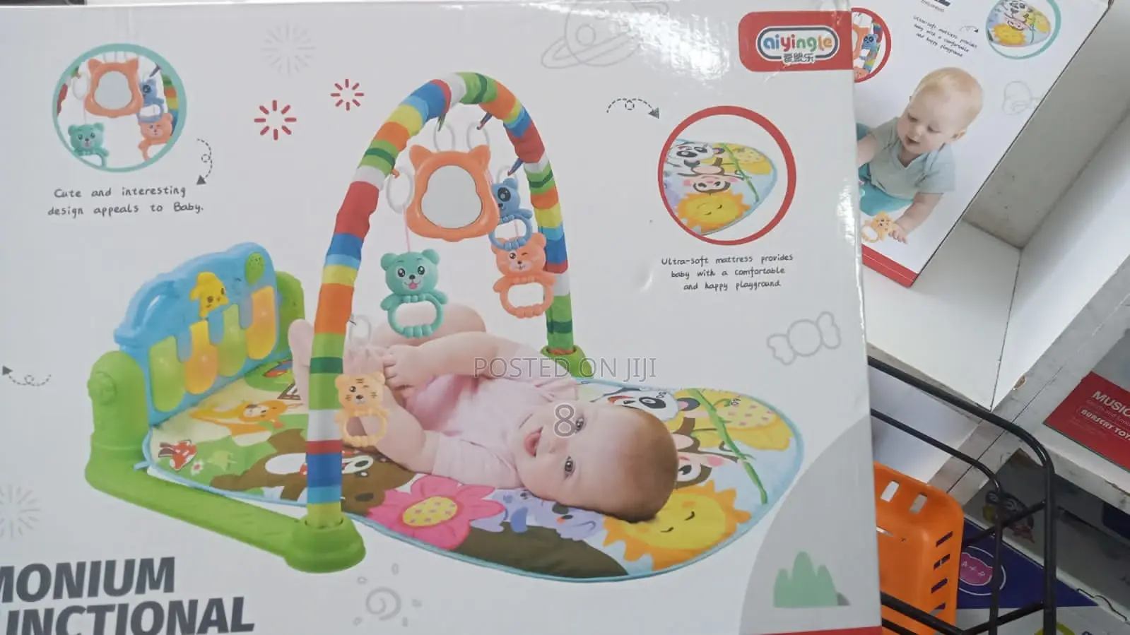 Soft Baby Play Mat – Fun, Colorful, and Cushioned for Safe P