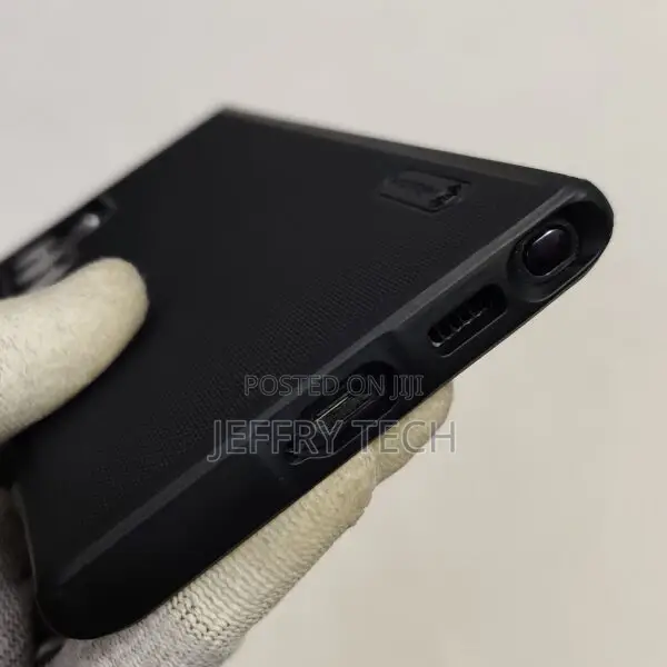 Samsung S22 Ultra 5G Black Nilicon Back Cover Nilkin