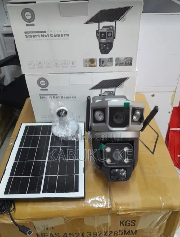 V380pro Surveillance Dual Lens Screen 4g Simcard PTZ Camera