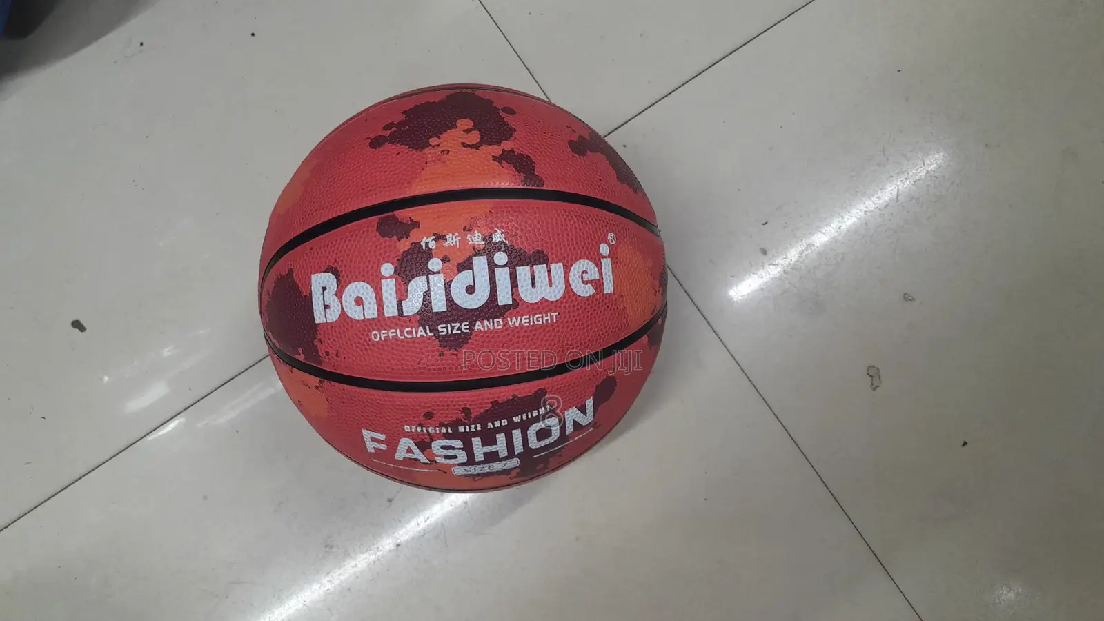 Official Size Basketball – Durable and Ready for Play
