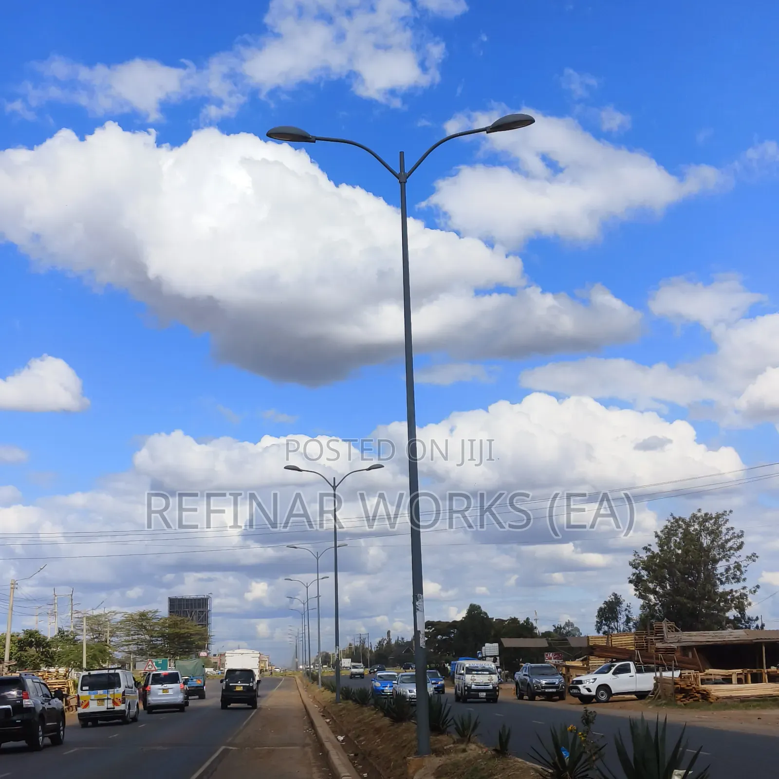 Street Light Poles Made in Kenya