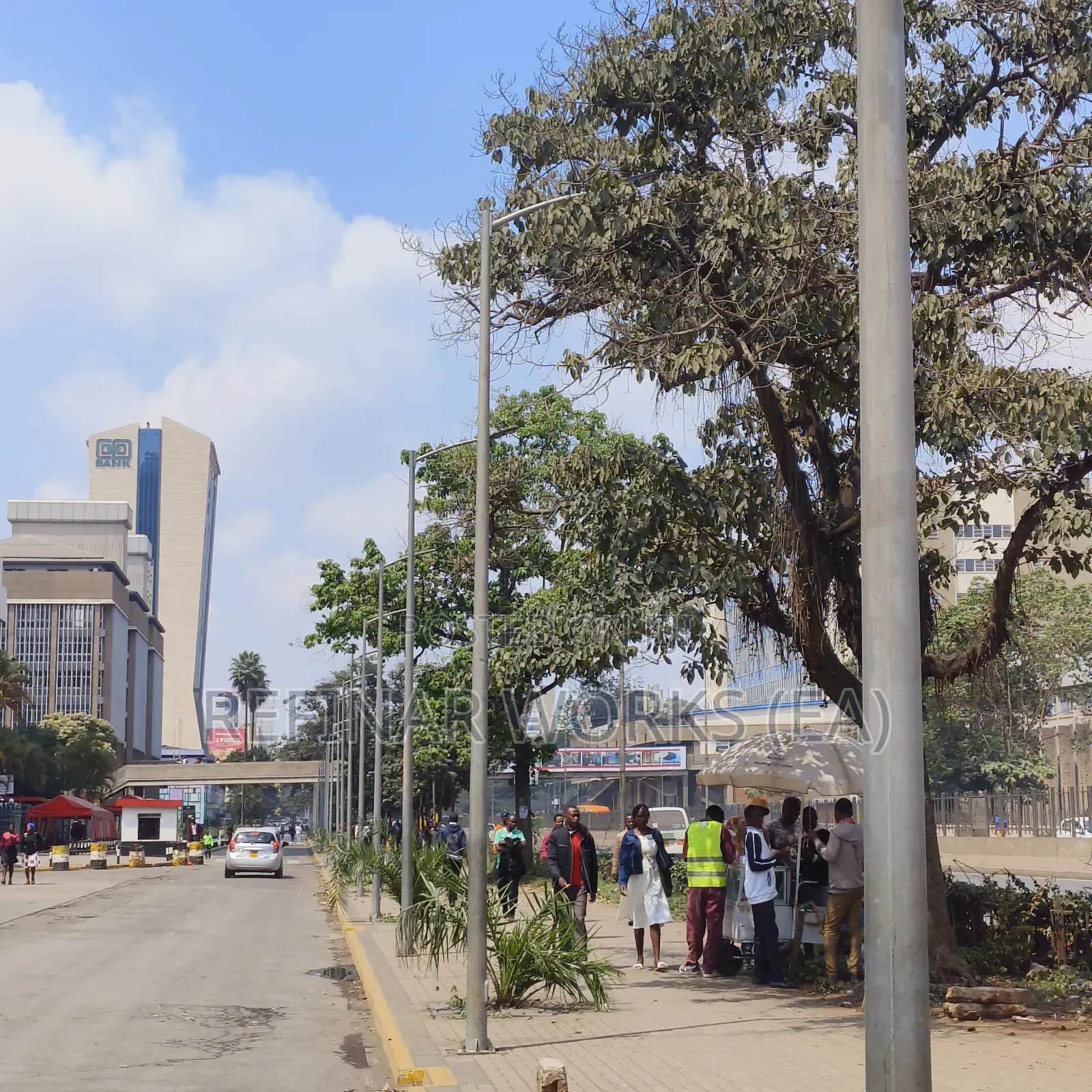 Street Light Poles Made in Kenya