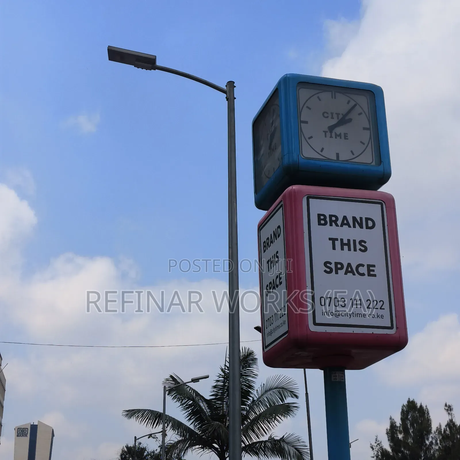 Street Light Poles Fabrication in Nairobi