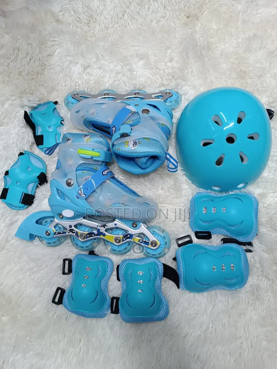 Kids’ Rubber Wheel Inline Skates - Get Ready to Roll