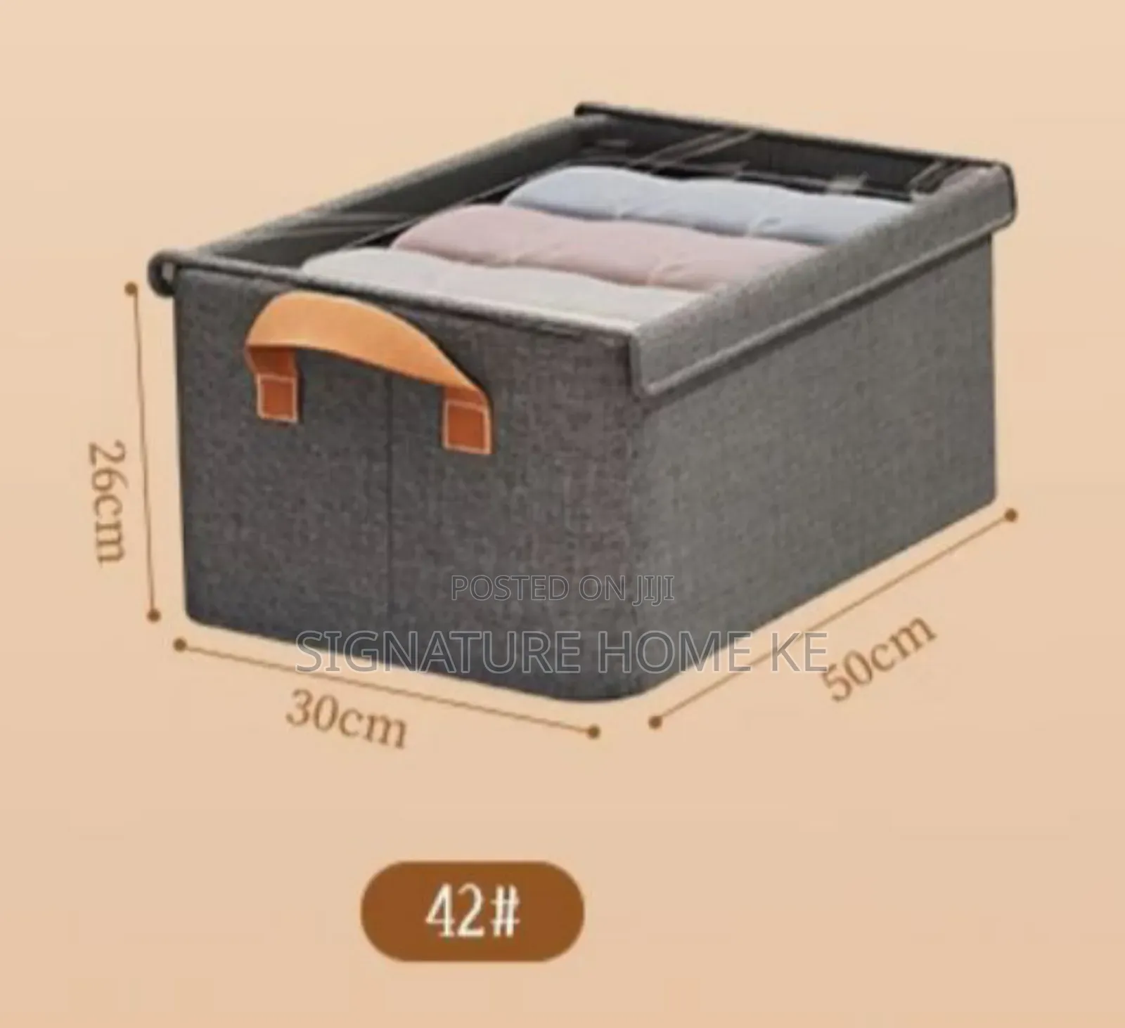 Closet Organizer With Lid/Cover