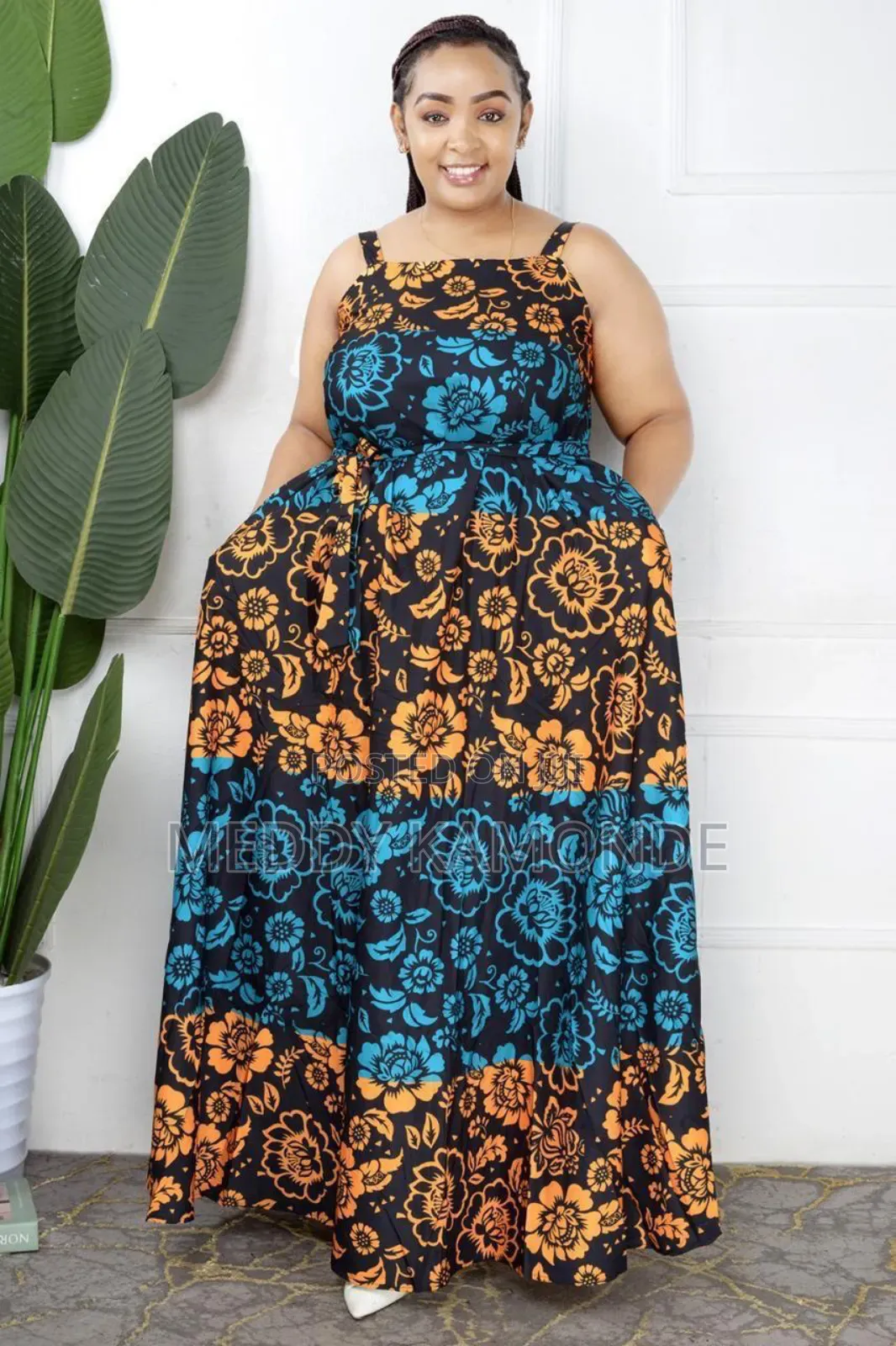 Floral Stylish Long Dress