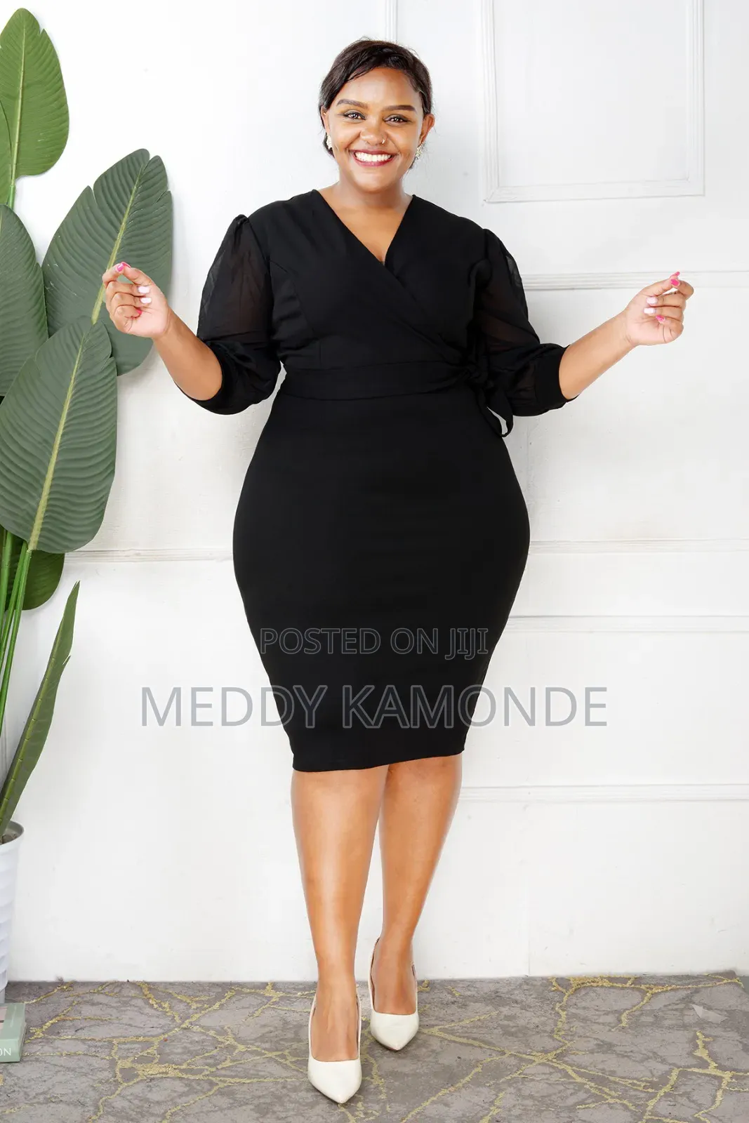 Heavy Cotton Royal Blue Dress