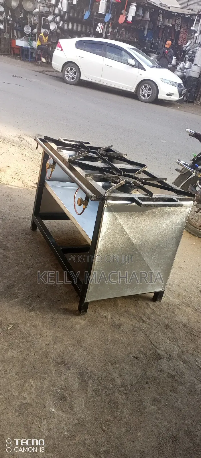 Two Closed Burner Gas Grill Jikos/45
