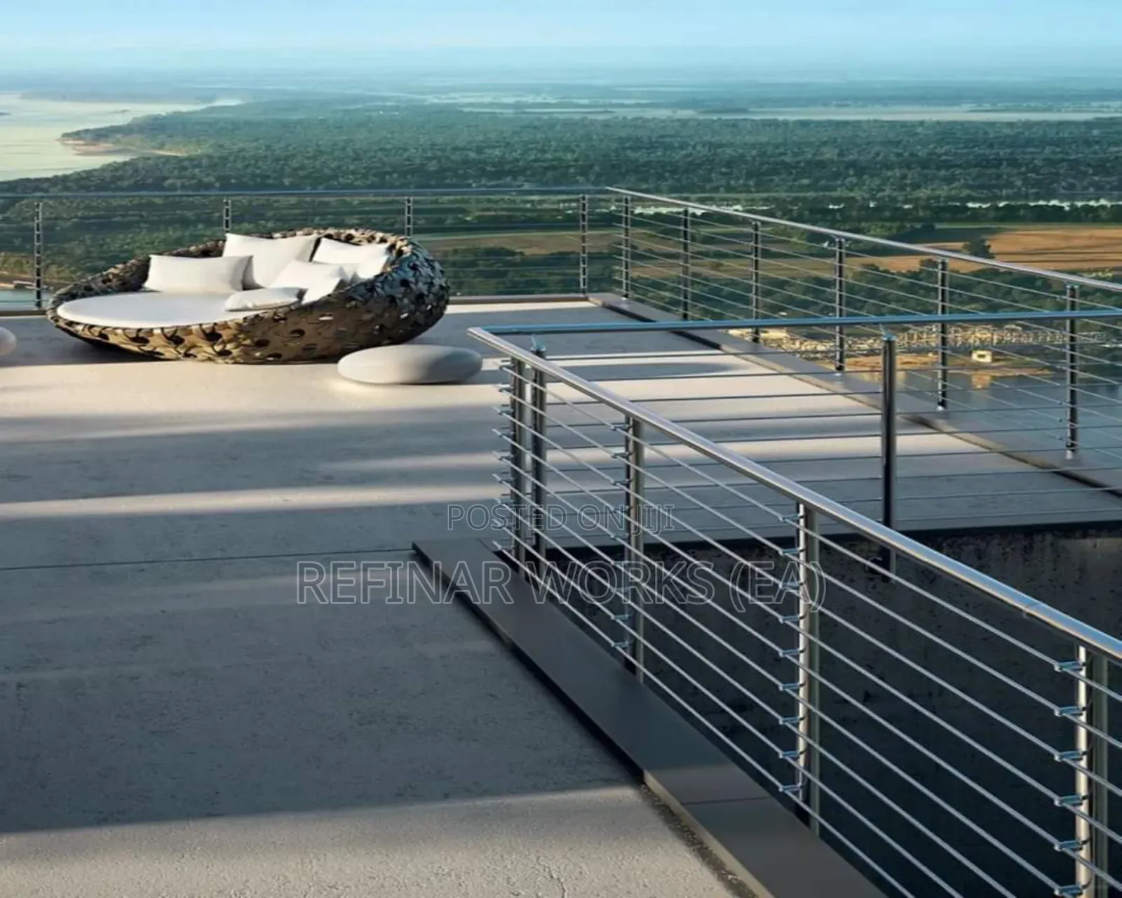 Stainless Steel Railing - Staircase and Corridors