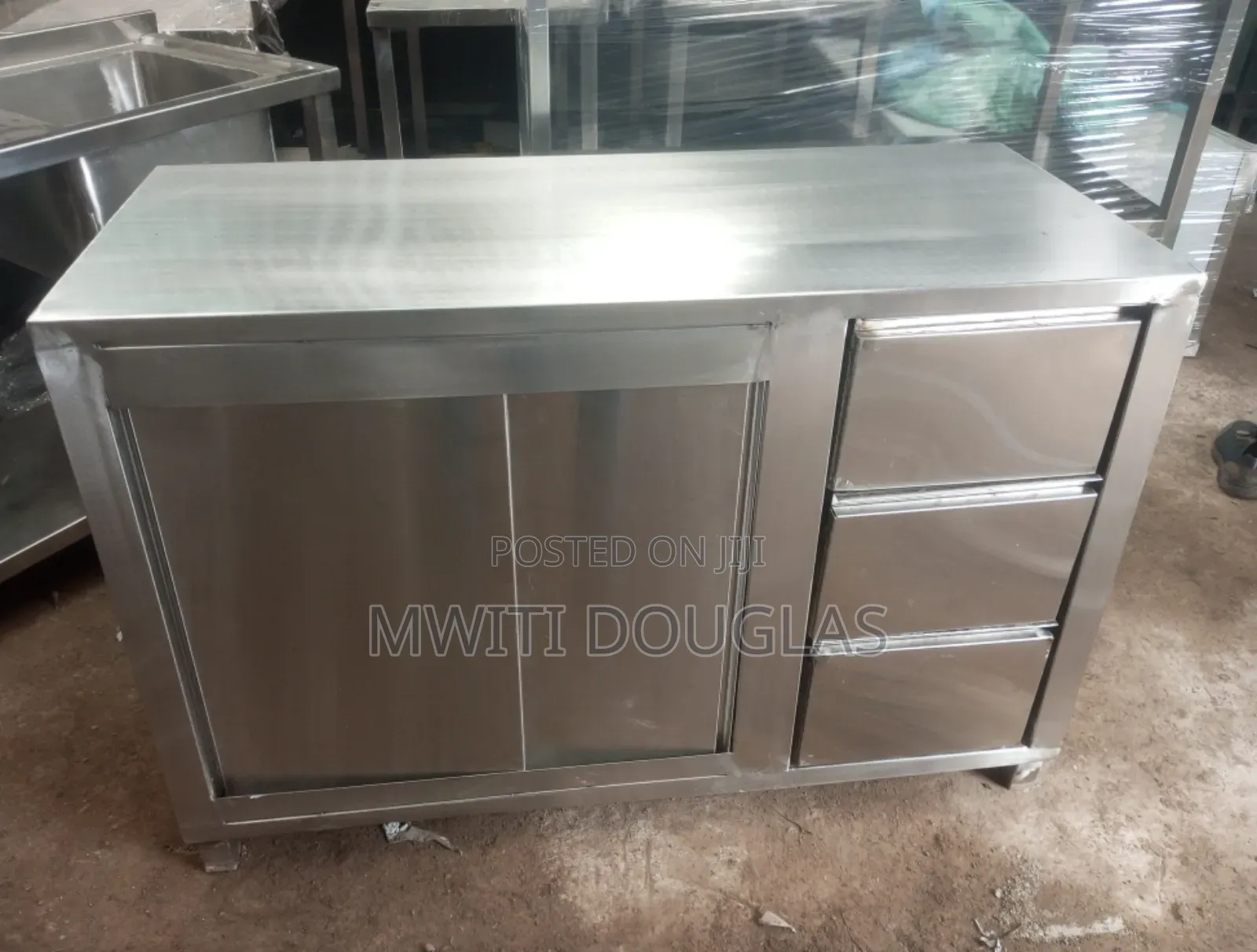 Pure Stainless Official Cabinet