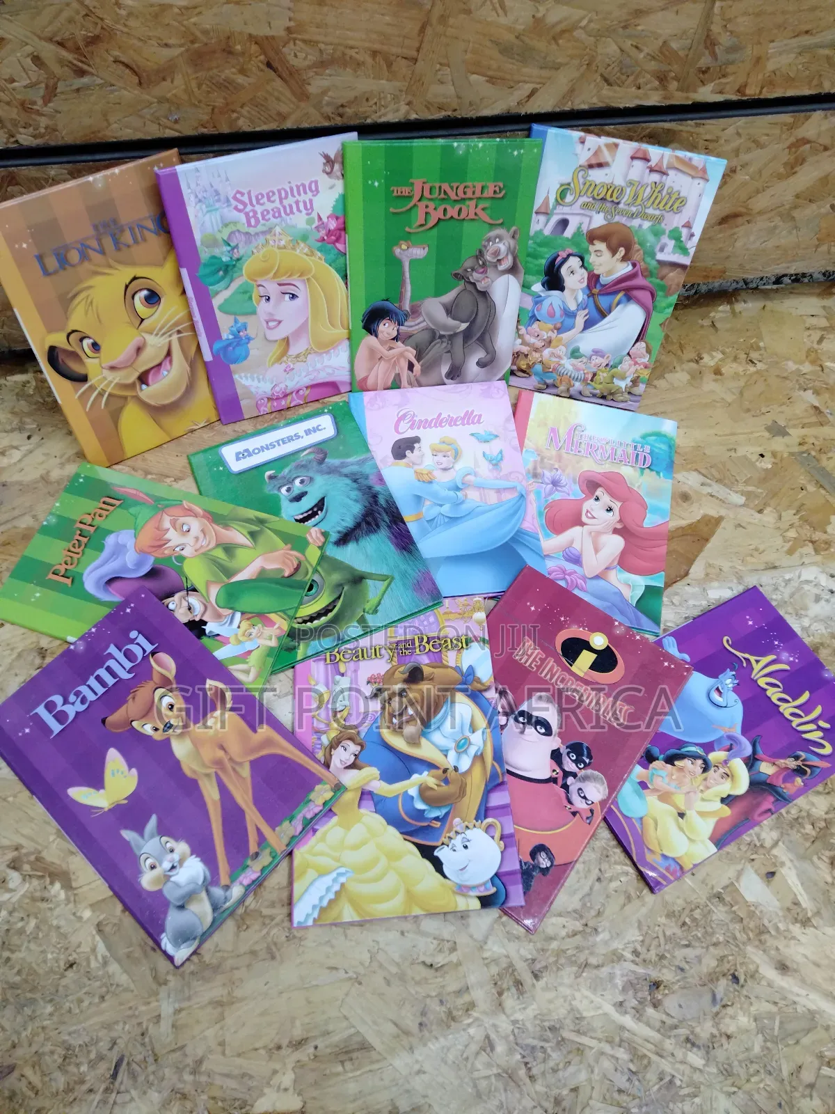 A Set of 12 Titles Disney Mini Story Books